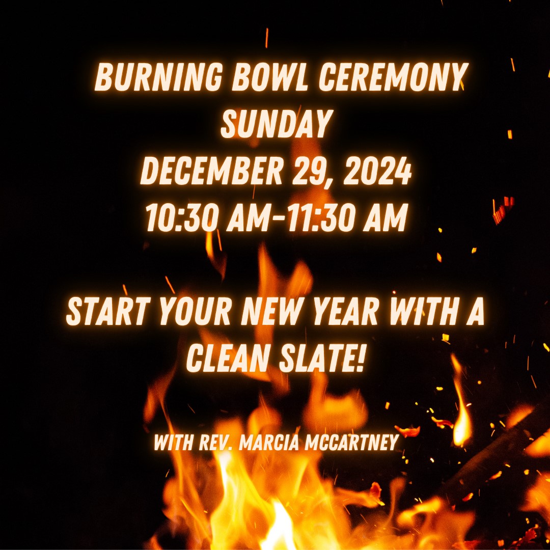 BURNING BOWL CEREMONY