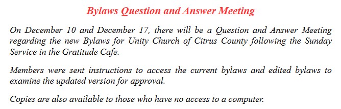 BYLAWS