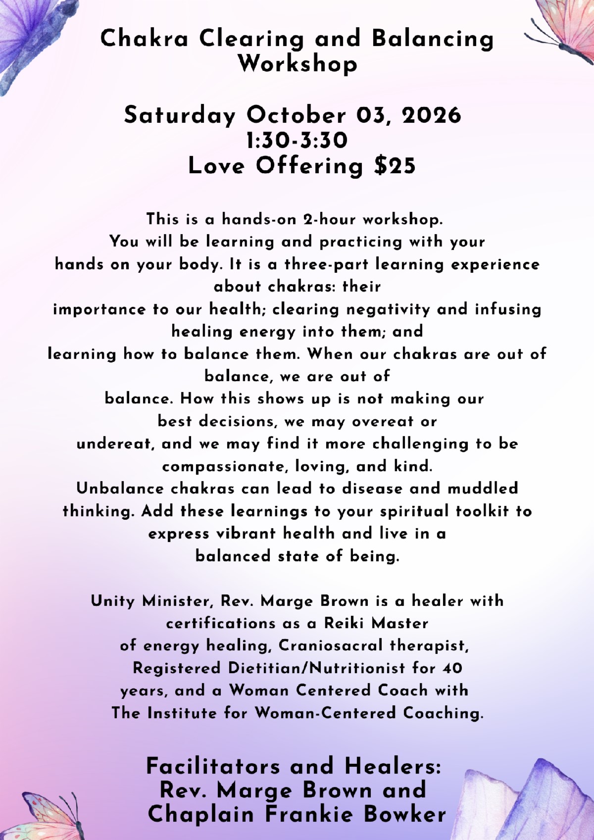 CHAKRA CLEARING
