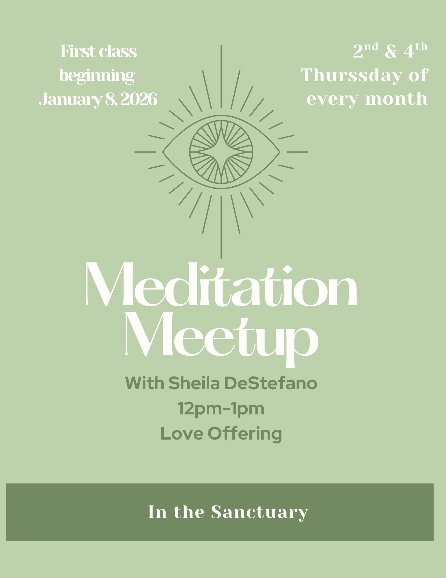MEDITATION MEET UP