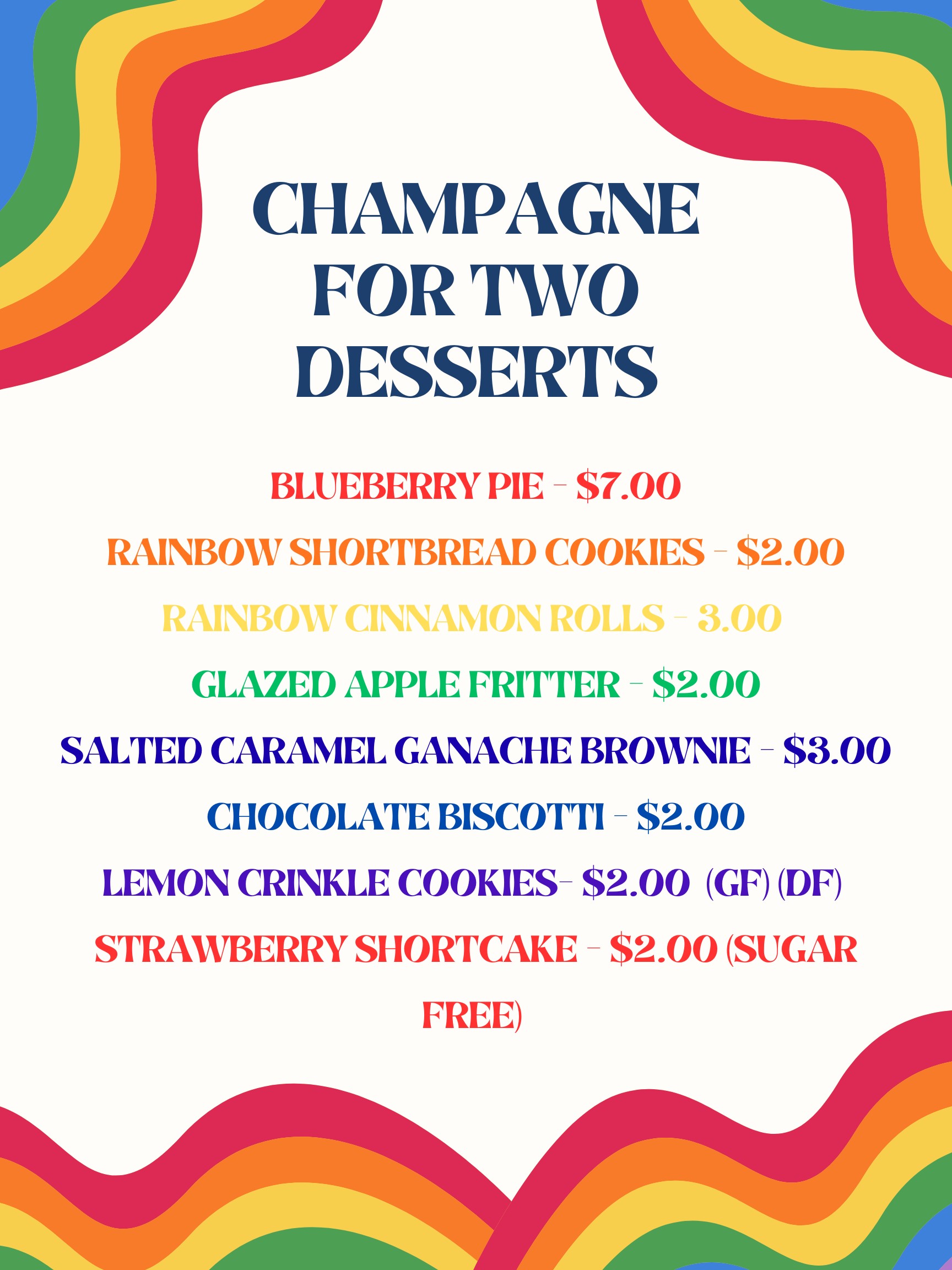 PRIDE DESSERTS 2026
