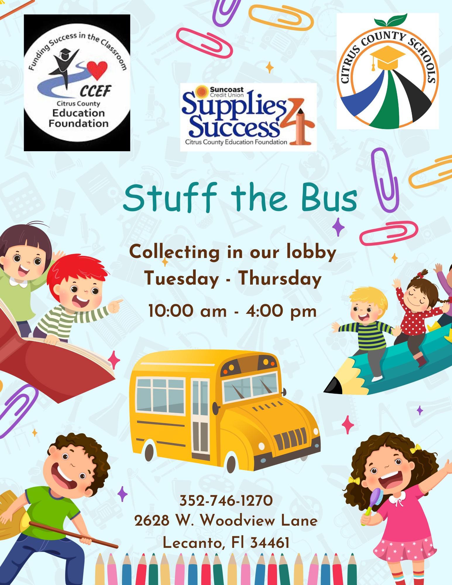 stuff the bus
