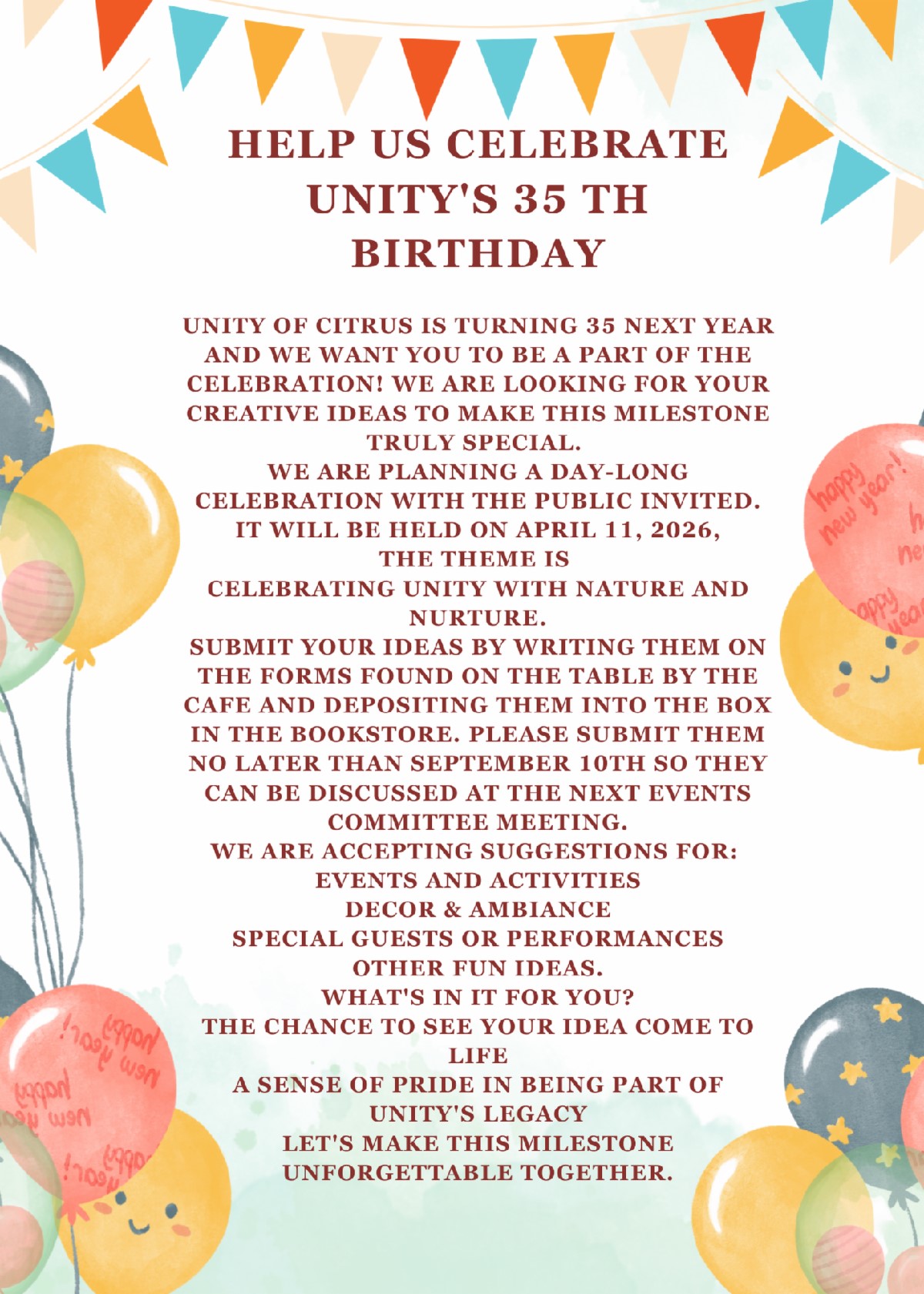 35TH BIRTHDAY