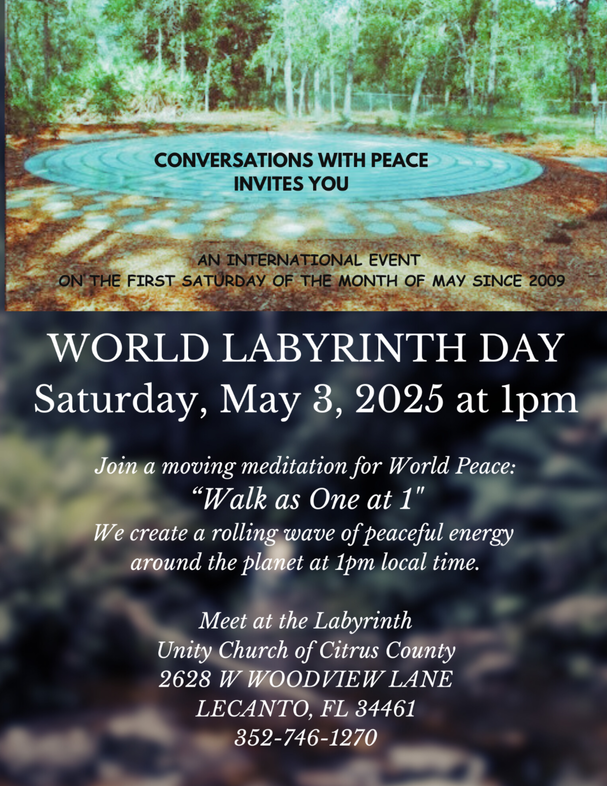 WORLD LABYRINTH DAY 2025